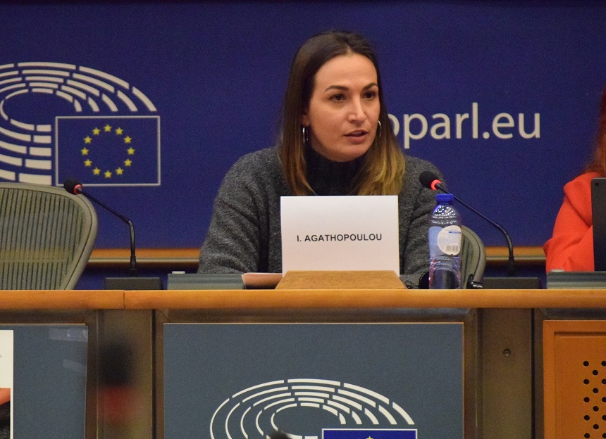 Σε εκδήλωση του Ευρωπαϊκού Κοινοβουλίου για την ενδοοικογενειακή βία και τα δικαιώματα επιμέλειας τέκνων συμμετείχε η Ειρήνη Αγαθοπούλου