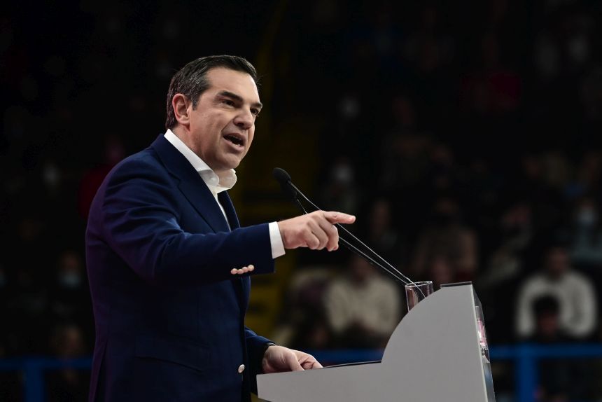 Ομιλία του Προέδρου του ΣΥΡΙΖΑ-Προοδευτική Συμμαχία στο Δημοτικό Γυμναστήριο Περιστερίου «Ανδρέας Παπανδρέου»