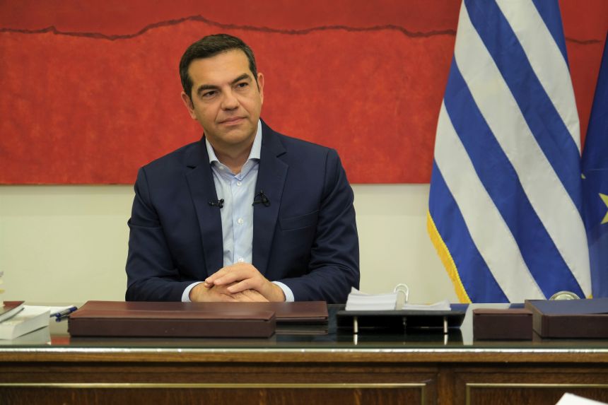 Συνάντηση του Προέδρου ΣΥΡΙΖΑ-ΠΣ, Αλέξη Τσίπρα με τον Διοικητή της Τράπεζας της Ελλάδας, Γιάννη Στουρνάρα
