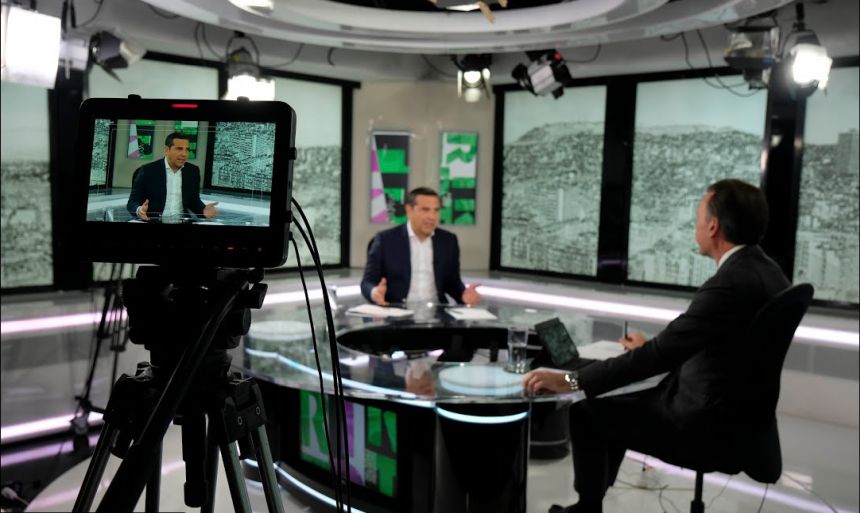 Συνέντευξη του προέδρου του ΣΥΡΙΖΑ Προοδευτική Συμμαχία, Αλέξη Τσίπρα στον τηλεοπτικό σταθμό TRT