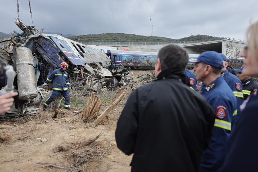 Δήλωση του Προέδρου του ΣΥΡΙΖΑ-Προοδευτική Συμμαχία στα Τέμπη για το σιδηροδρομικό δυστύχημα