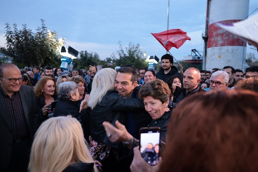 Χαιρετισμός του Αλέξη Τσίπρα στην εκδήλωση του ΣΥΡΙΖΑ - Προοδευτική Συμμαχία και της Νεολαίας ΣΥΡΙΖΑ για την Εργατική Πρωτομαγιά, στον Πολυχώρο Λιπασμάτων στη Δραπετσώνα
