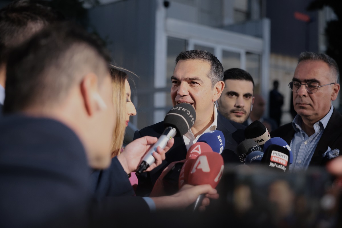 Η παρουσία του Αλέξη Τσίπρα στη τηλεμαχία των πολιτικών αρχηγών