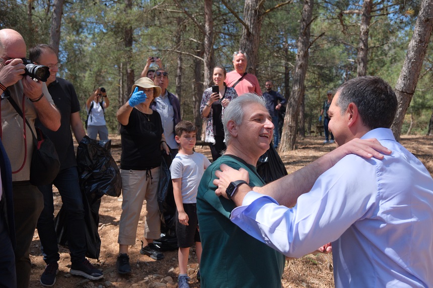 Επίσκεψη του Αλέξη Τσίπρα στο Κέντρο Προστασίας Δασών και Φυσικού Περιβάλλοντος Βύρωνα, στον Υμηττό