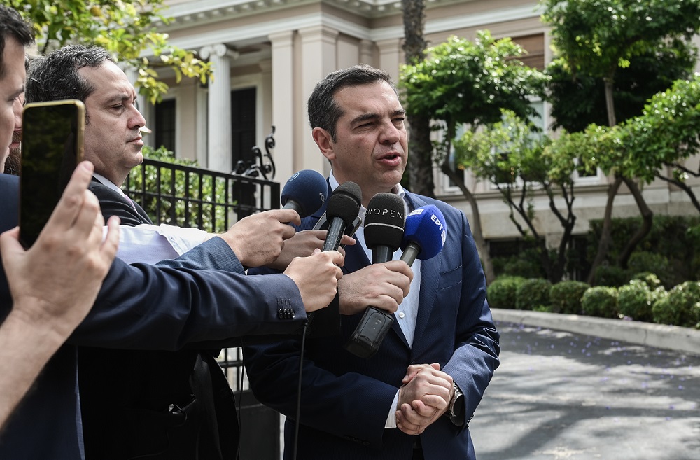 Αλ. Τσίπρας: Η ΝΔ επιχειρεί να εκβιάσει ολόκληρη την ελληνική κοινωνία - Ο ΣΥΡΙΖΑ–ΠΣ  θα εγγυηθεί το κράτος δικαίου