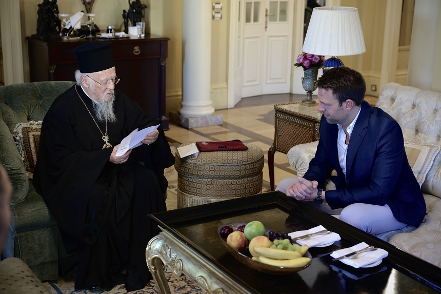 Συνάντηση του Προέδρου του ΣΥΡΙΖΑ-Προοδευτική Συμμαχία, Στέφανου Κασσελάκη, με τον Οικουμενικό Πατριάρχη, κ.κ. Βαρθολομαίο