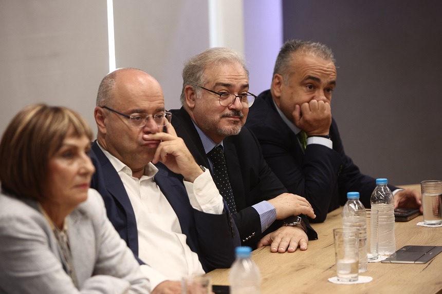 Συνάντηση του προέδρου του ΣΥΡΙΖΑ-ΠΣ, Στέφανου Κασσελάκη με τους προέδρους των επιστημονικών συλλόγων της χώρας