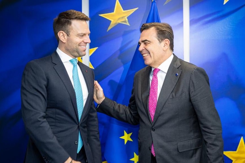 Συνάντηση του Προέδρου του ΣΥΡΙΖΑ-ΠΣ με τον Αντιπρόεδρο της Ευρωπαϊκής Επιτροπής, Μαργαρίτη Σχοινά