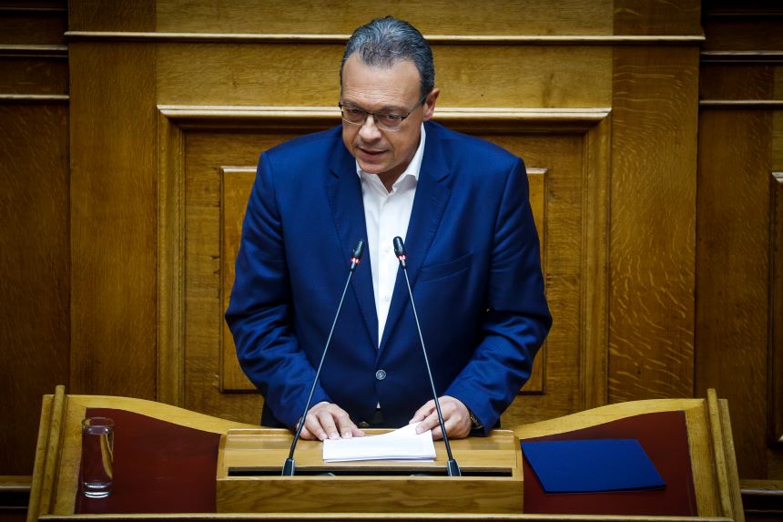 Ο Πρόεδρος της Κοινοβουλευτικής Ομάδας του ΣΥΡΙΖΑ-ΠΣ, Σωκράτης Φάμελλος στο κεντρικό δελτίο ειδήσεων του “Kontra Channel”