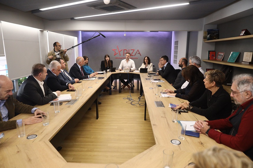 Συνάντηση του Προέδρου του ΣΥΡΙΖΑ - Προοδευτική Συμμαχία Στέφανου Κασσελάκη με φορείς του τουρισμού