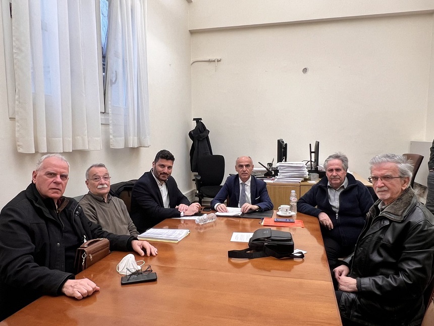 Ο ΣΥΡΙΖΑ- ΠΣ δίπλα στους συνταξιούχους: Συνάντηση Γαβρήλου - Τεμπονέρα με τον Σύλλογο Συνταξιούχων Εθνικής Τράπεζας