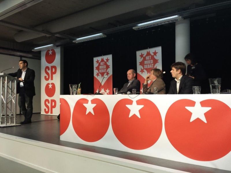 Alexis Tsipras’ speech at a debate organised by the Dutch Sosialist Party in Amersfoort 