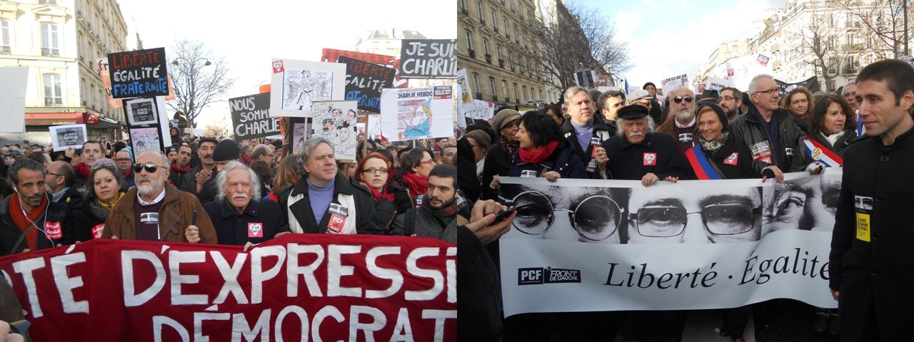 Ο Παναγιώτης Κουρουμπλής στην Πορεία Ενότητας για την Ελευθερία και τη Δημοκρατία στο Παρίσι