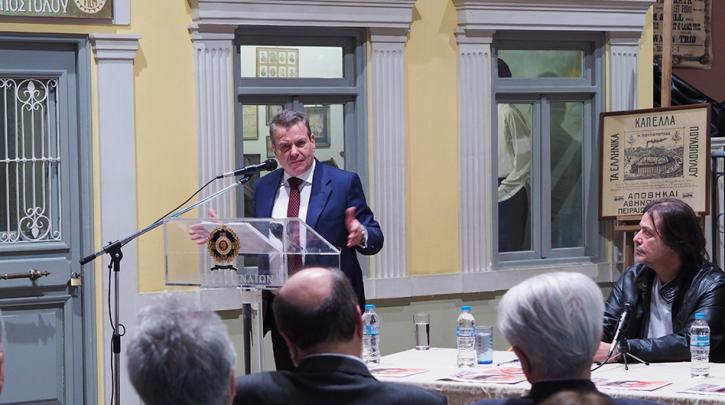 Από την εκδήλωση της Ν.Ε. ΣΥΡΙΖΑ Α’ Αθήνας με ομιλητή τον Τάσο Πετρόπουλο