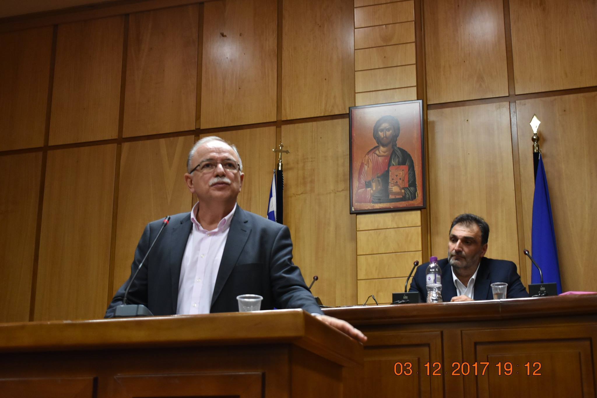Από την εκδήλωση της Ν.Ε. ΣΥΡΙΖΑ Καστοριάς με ομιλητή τον αντιπρόεδρο του Ευρωκοινοβουλίου Δημ. Παπαδημούλη