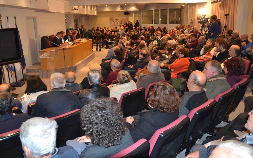 Από την ανοιχτή πολιτική εκδήλωση του ΣΥΡΙΖΑ Μυτιλήνης με ομιλητή τον Ευκλείδη Τσακαλώτο - βίντεο