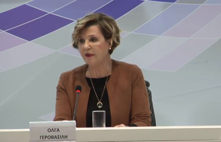 Όλγα Γεροβασίλη: Το κράτος, ψηφιακό ή μη έχει κανόνες και θεσμούς που πρέπει να έχουν συνέχεια