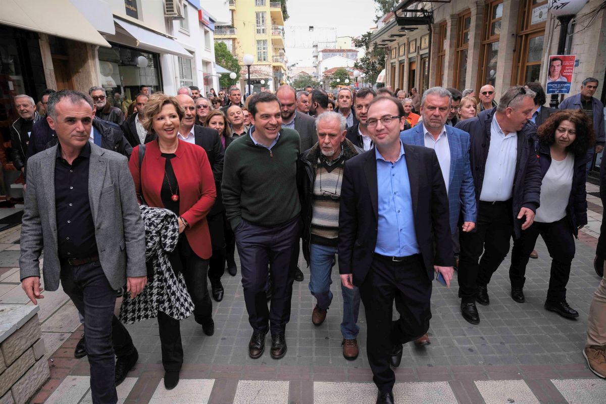 Περιοδεία του Προέδρου του ΣΥΡΙΖΑ Αλέξη Τσίπρα στους νομούς Ιωαννίνων και Άρτας