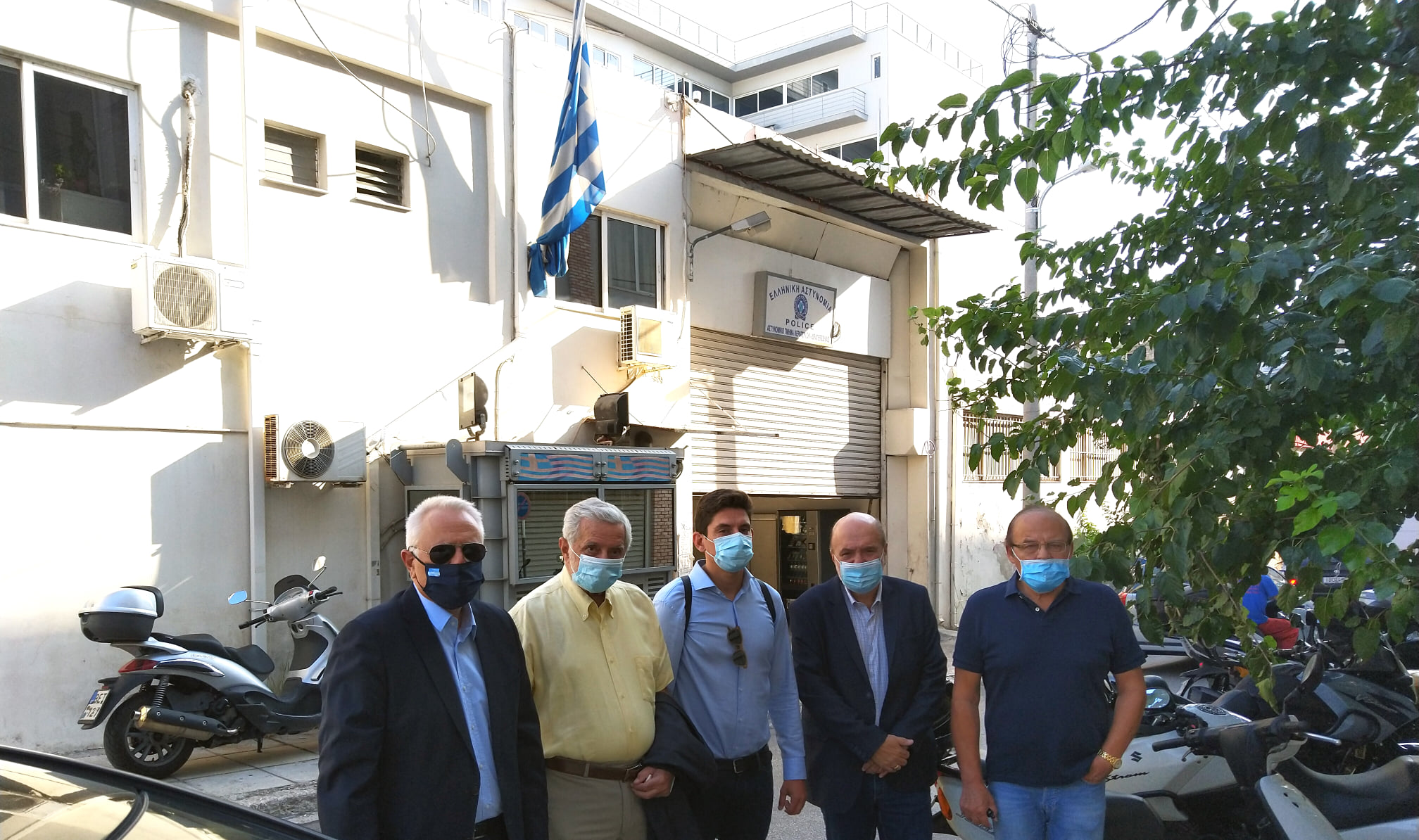 Αντιπροσωπεία της ΝΕ Πειραιά του ΣΥΡΙΖΑ – ΠΣ στο ΑΤ Κερατσινίου